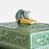 Mouse Cheese Tray with Lid