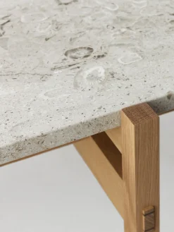 N-CT01 Sofa Table - Pure Oak - Marble