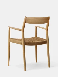 N-DC01 Armchair - Oak - Paper Cord Seat