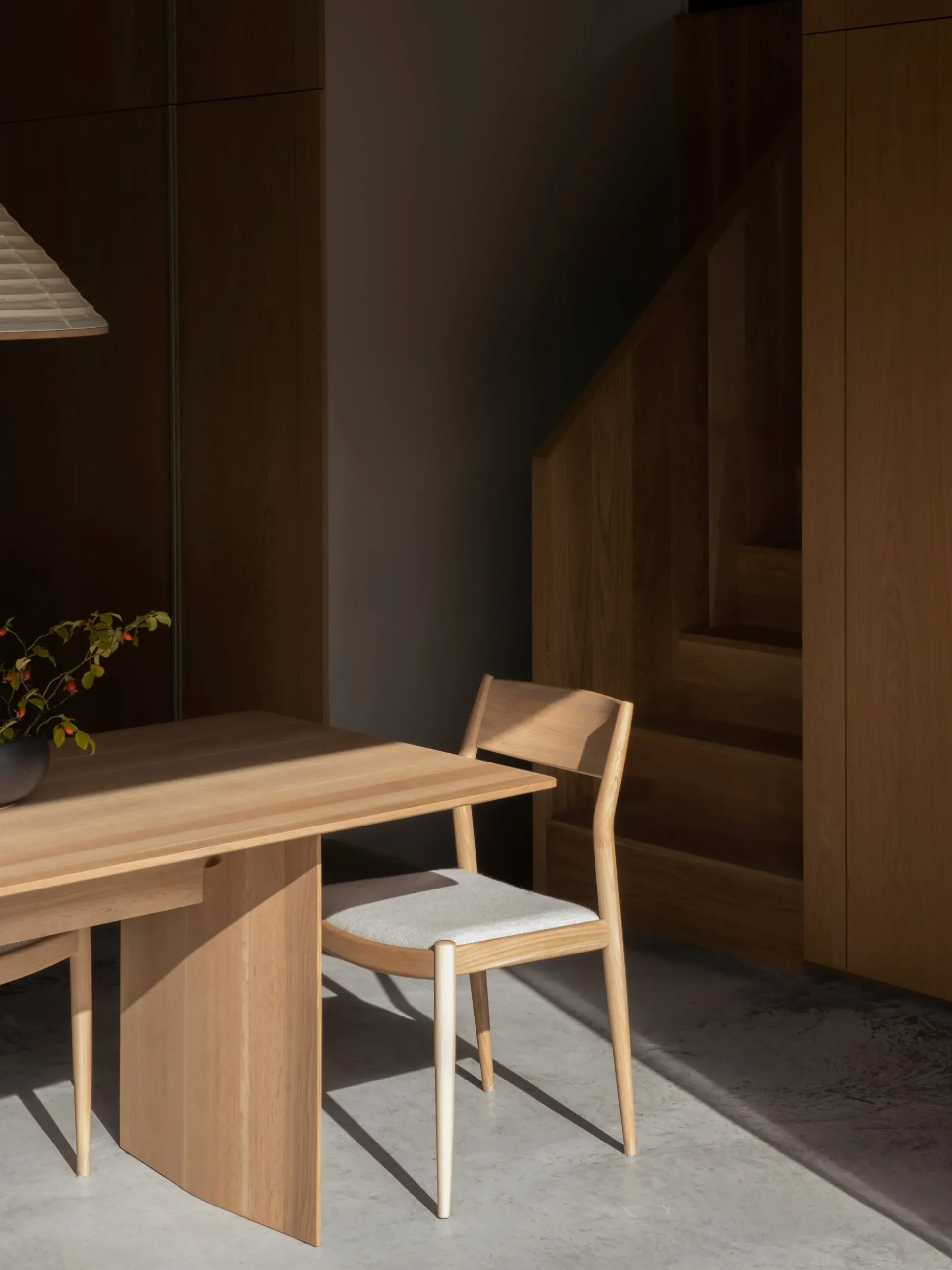 N-DC02 Chair - Upholstered Seat
