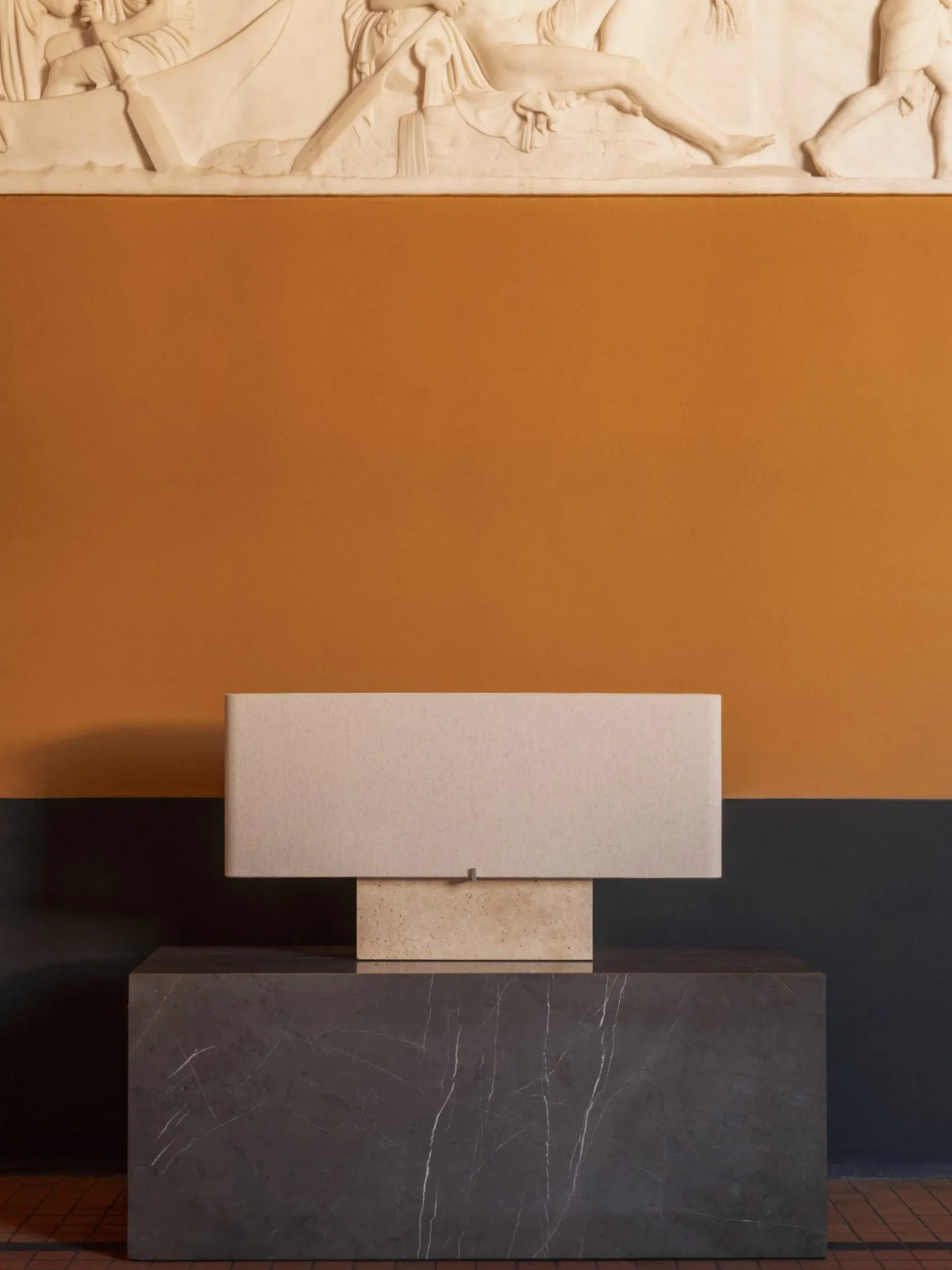 Nonna Table Lamp - Travertine