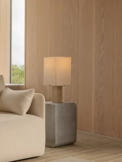 Nonna Table Lamp - Travertine