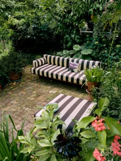 Outdoor Pouf Teak