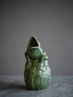 Pitcher Frog Green Espigas