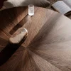 Post Coffee Table Star - Smoked Oak - 100 cm
