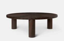 Post Coffee Table Star - Smoked Oak - 100 cm