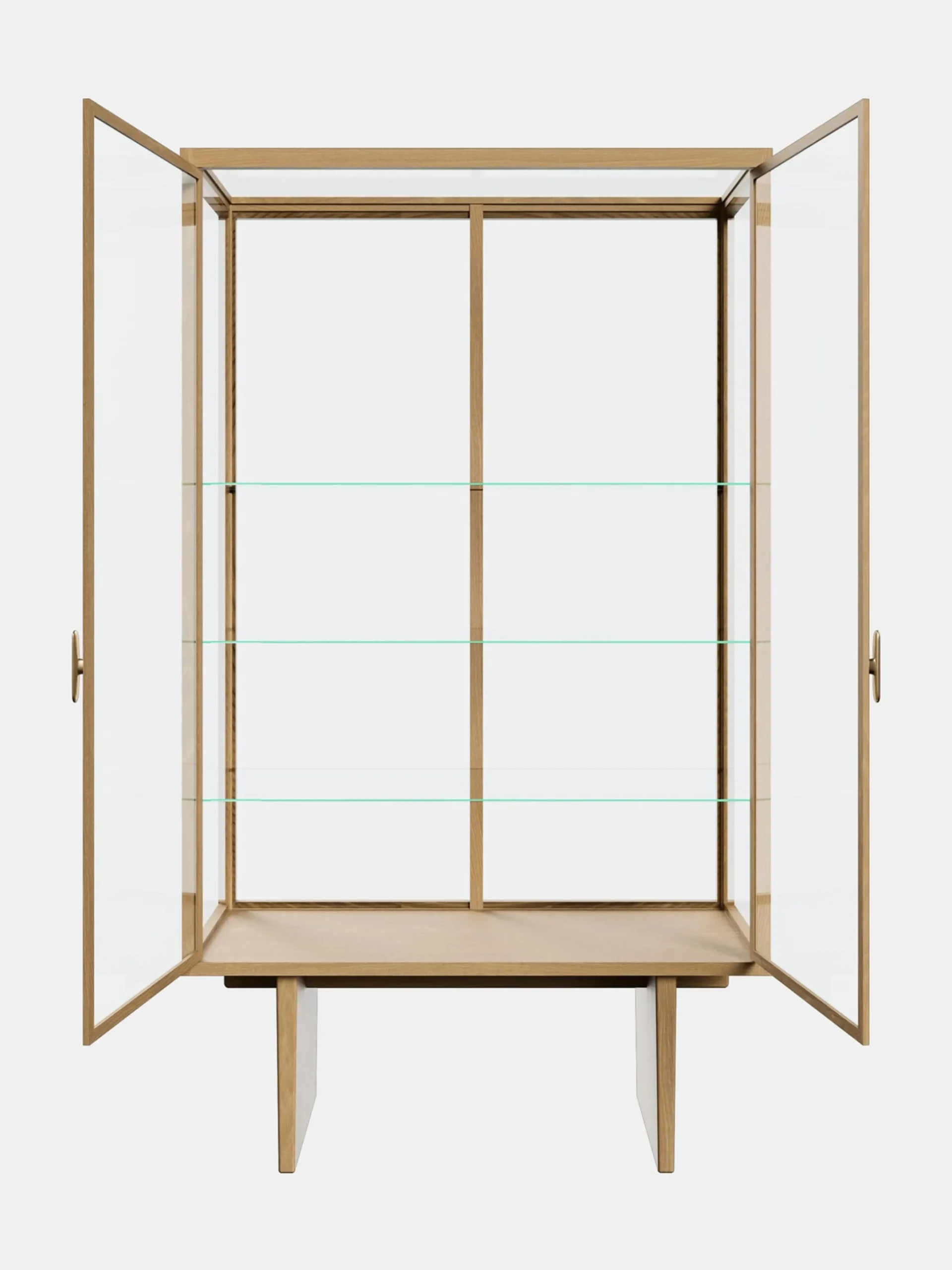 Private Vitrine - Light Stained Oak