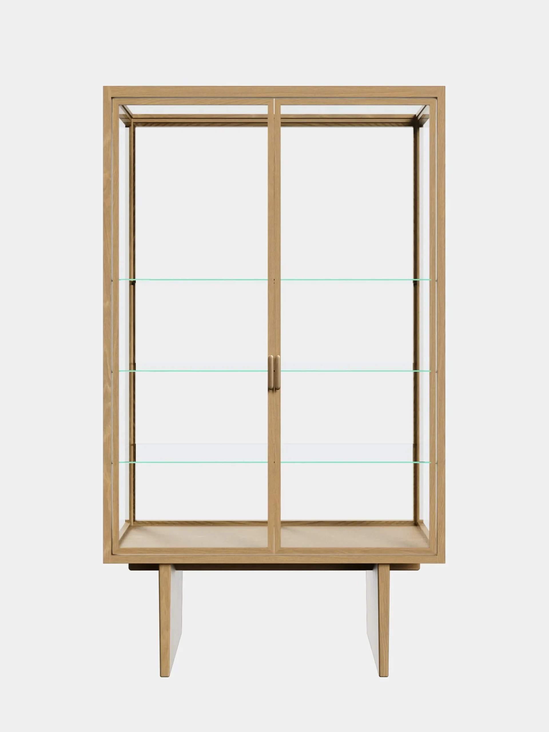 Private Vitrine - Light Stained Oak