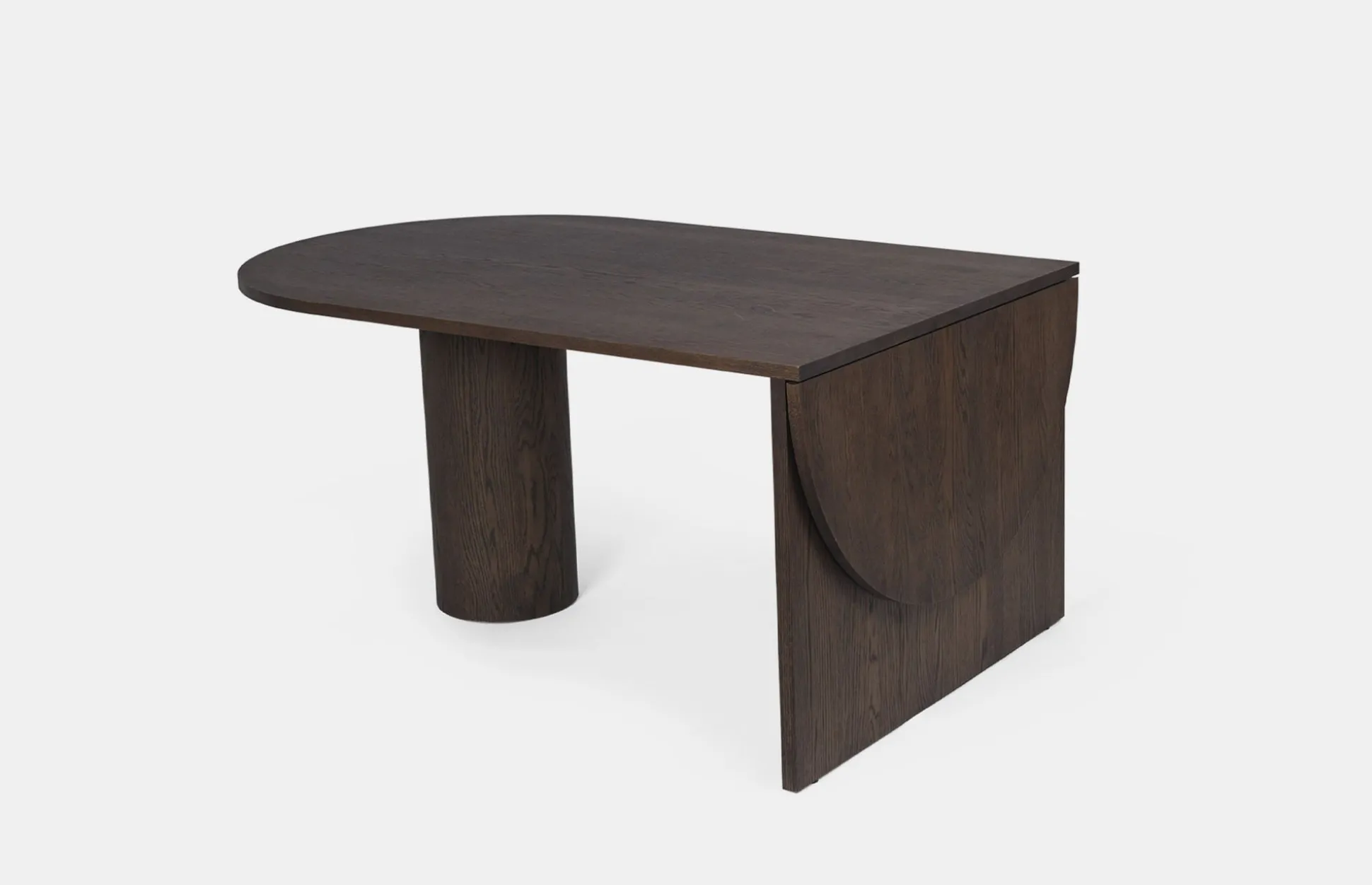Pylo Dining Table - Dark Stained Oak
