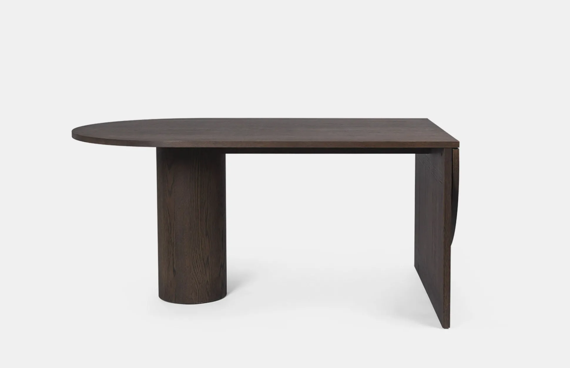 Pylo Dining Table - Dark Stained Oak