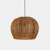 Rattan Bell Pendant