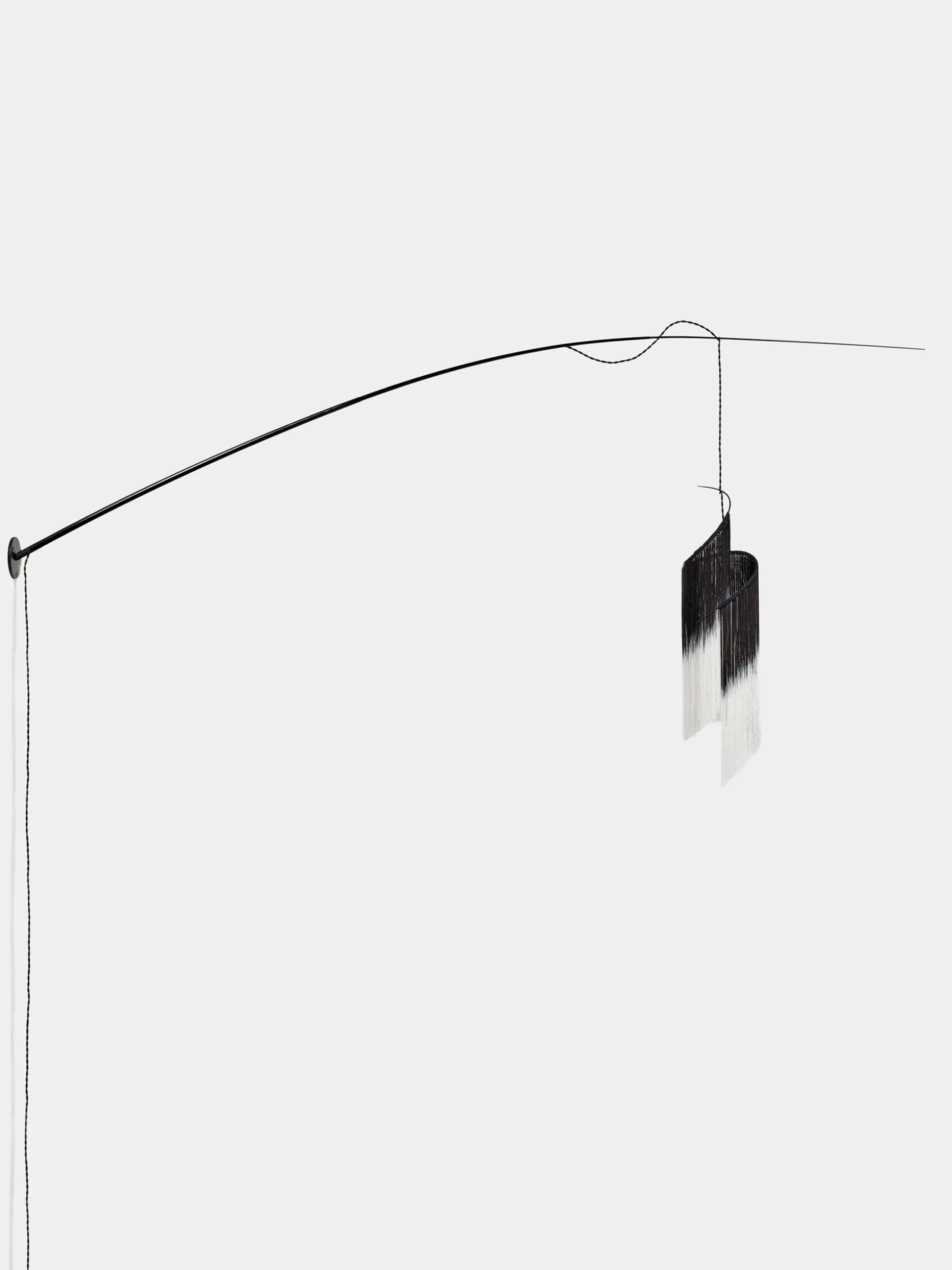 Rey 2 Wall Lamp Black/White