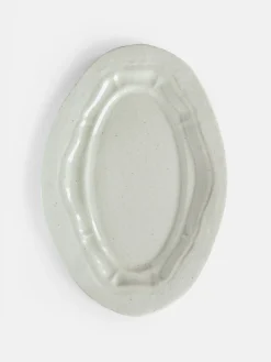 Réfectoire Oval Dish Sable Brillant - Large