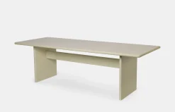 Rink Dining Table - Eggshell