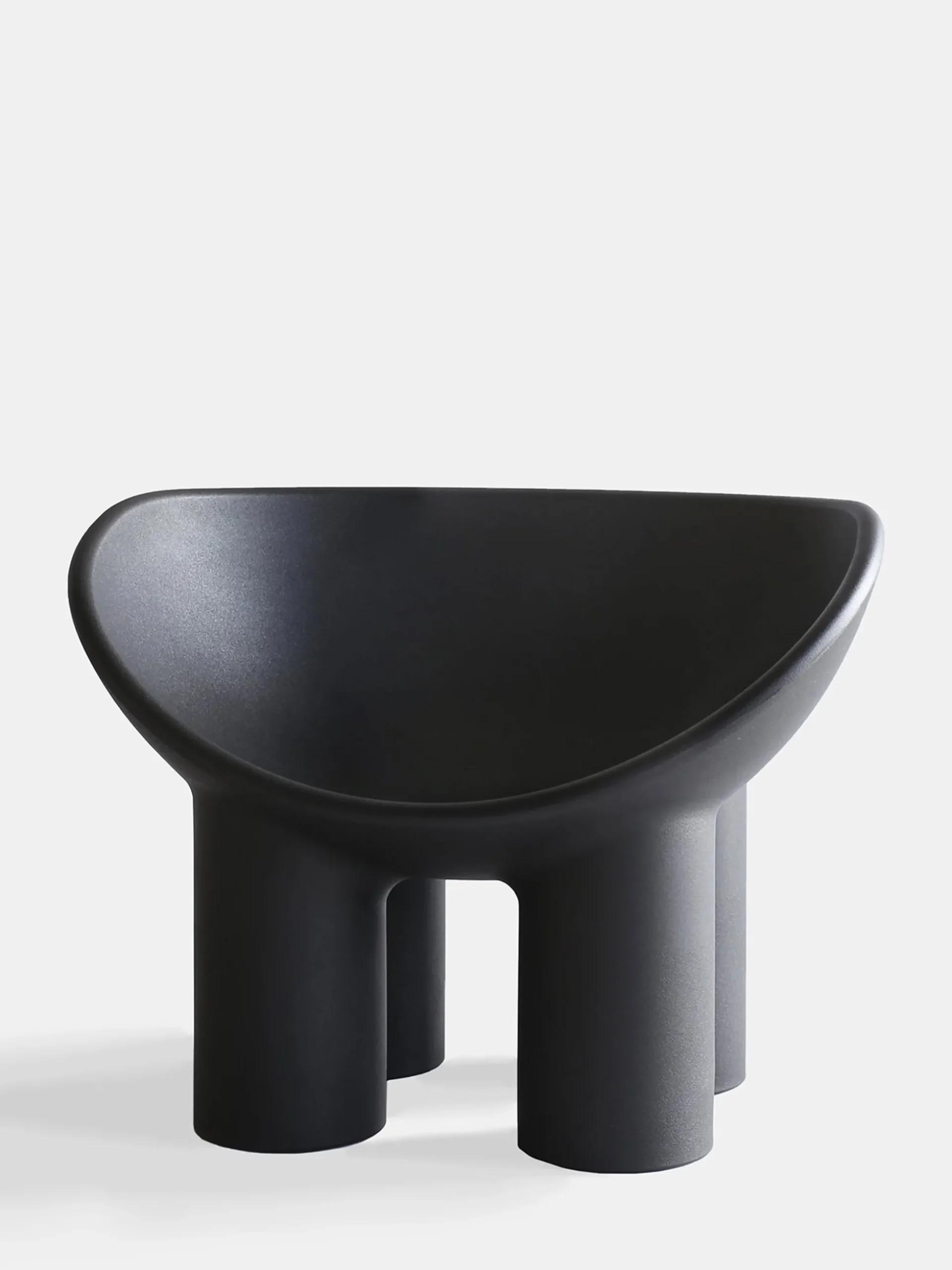Roly Poly Armchair - Eco Black