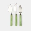 Sage Cheese Knives - Set of 3