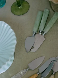 Sage Cheese Knives - Set of 3