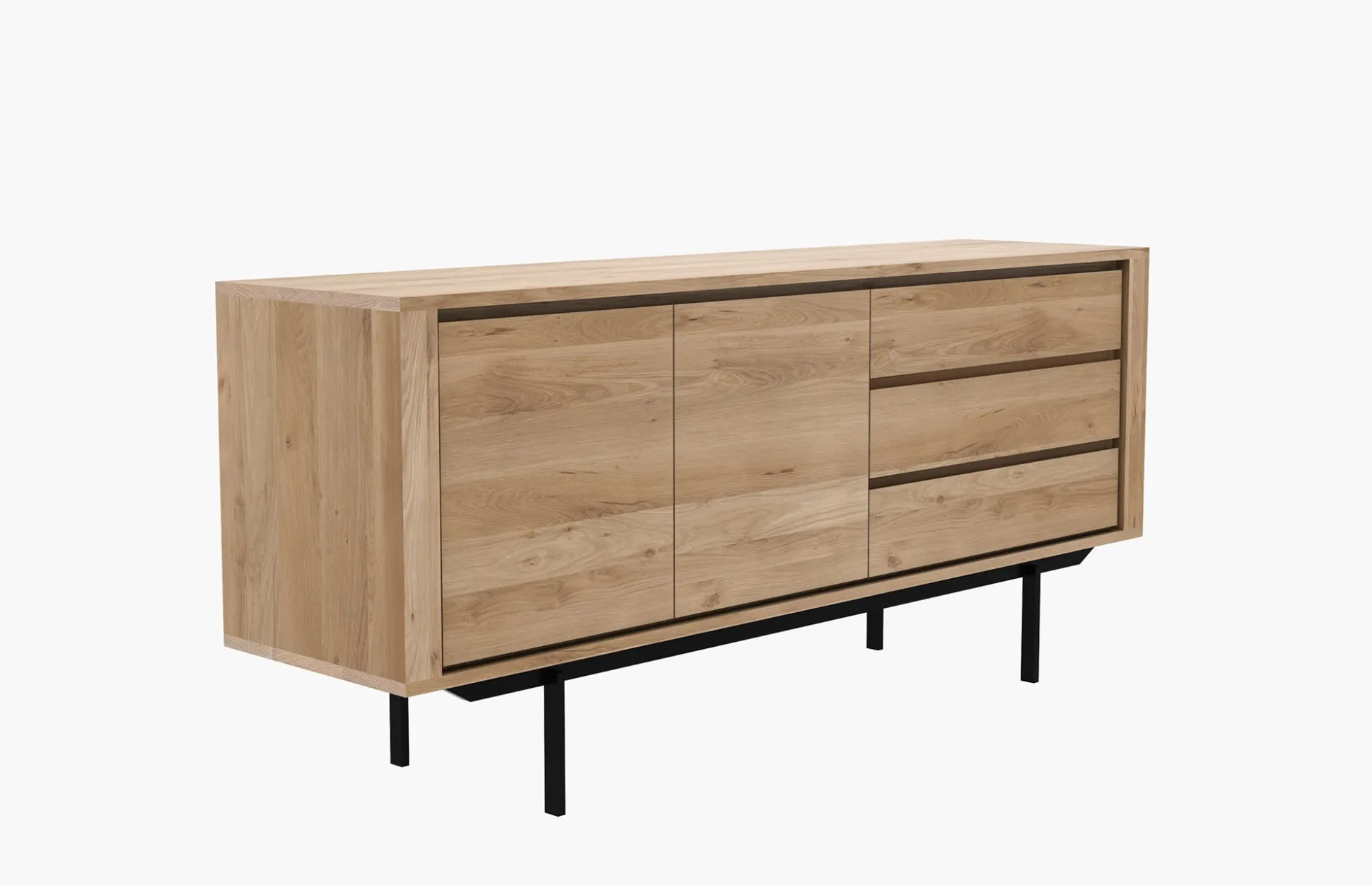 Shadow Sideboard – Black Frame – 2 Doors