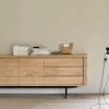 Shadow Sideboard – Black Frame – 3 Doors