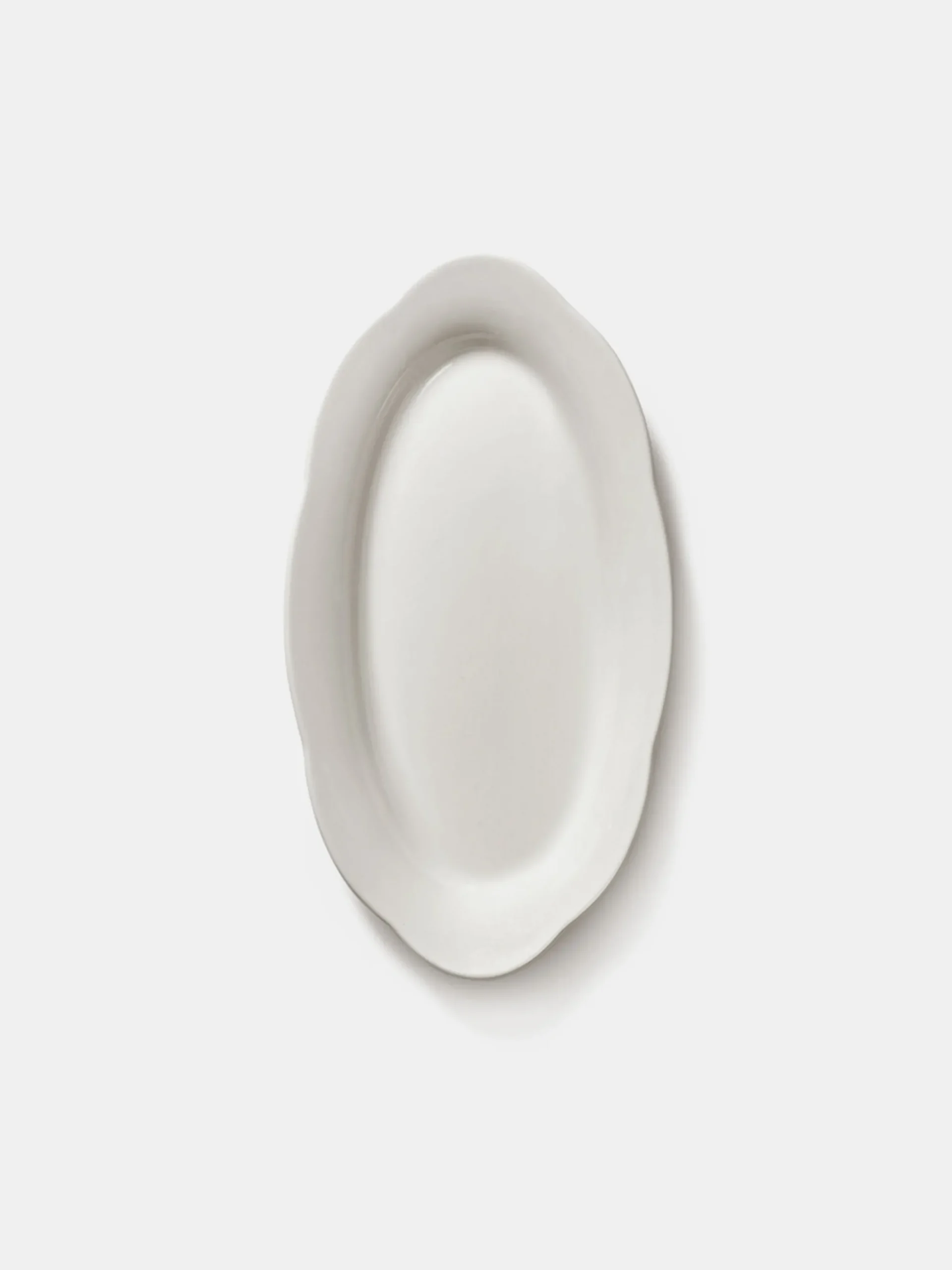 Silhouette High Oval Plate