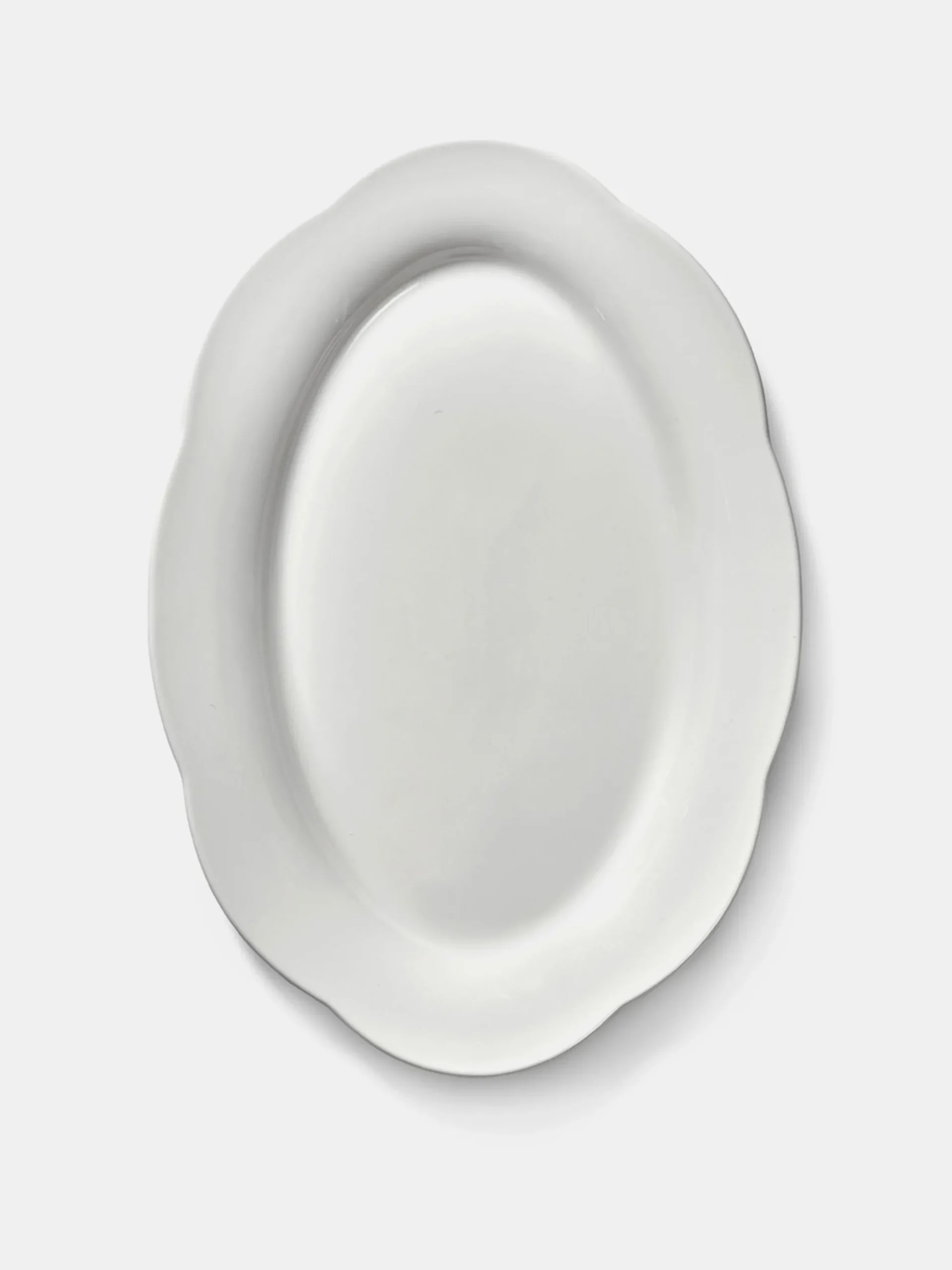 Silhouette High Oval Plate