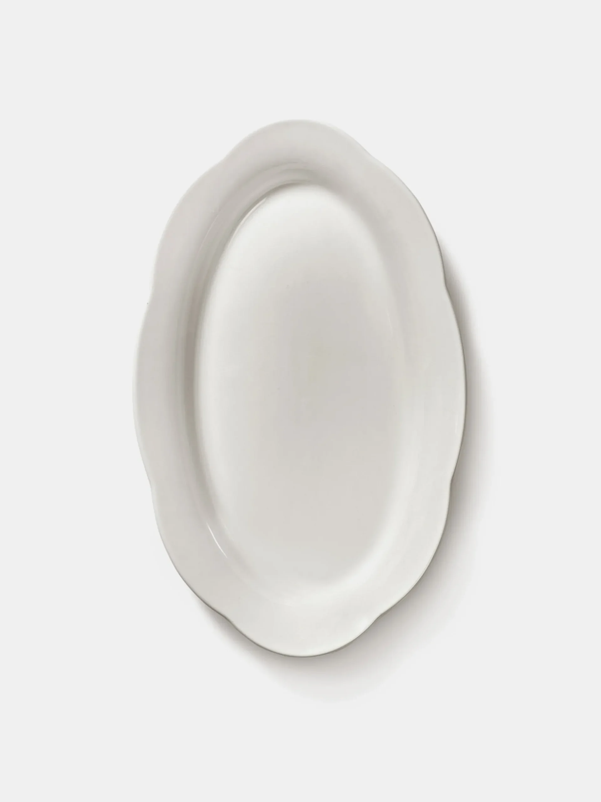 Silhouette High Oval Plate