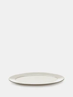 Silhouette Oval Plate