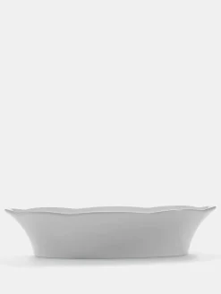Silhouette Oval Serving Bowl