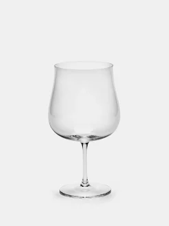 Silhouette Red Wine Glass
