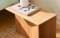 Slit Table Wood Oblong