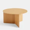 Slit Table Wood Round XL - 65cm