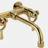 SP Wall Mounted Tap Fixed V200 - Brass