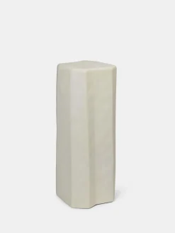 Staffa Pedestal - Ivory