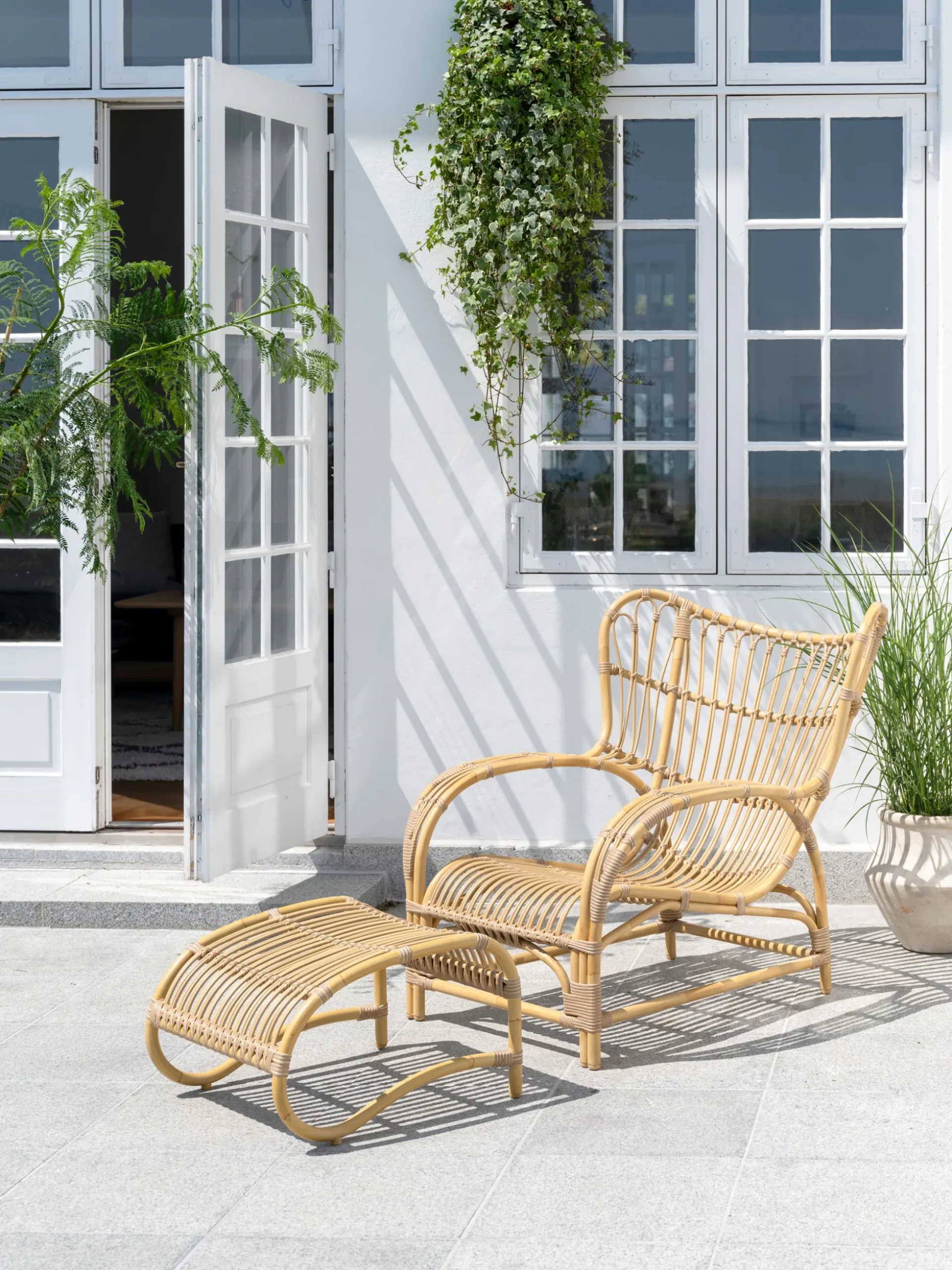 Teddy Exterior Footstool