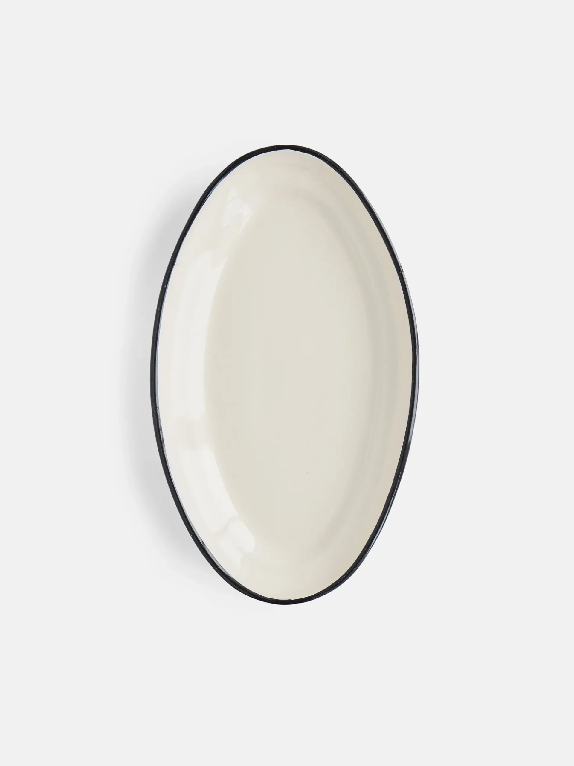 The Line - Oval Plate Medium