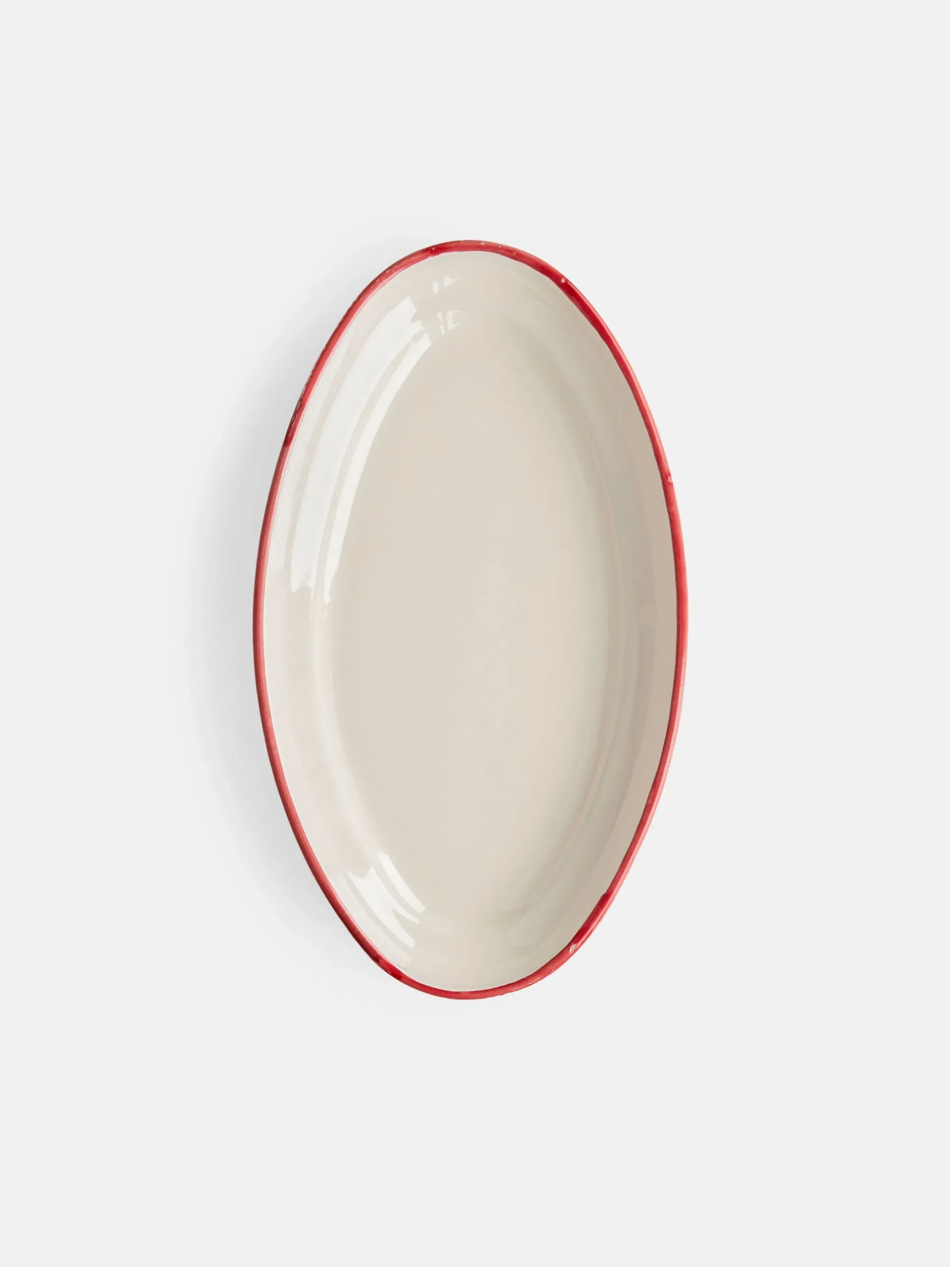 The Line - Oval Plate Medium