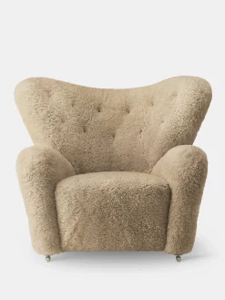 The Tired Man Armchair - Sheepskin