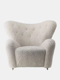 The Tired Man Armchair - Sheepskin