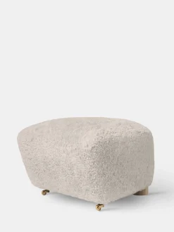 The Tired Man Footstool - Sheepskin