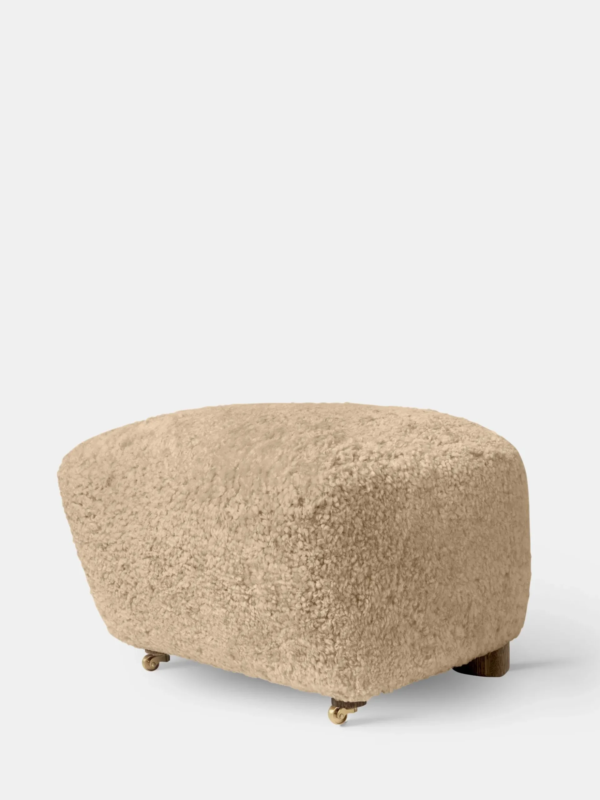 The Tired Man Footstool - Sheepskin