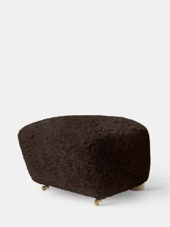 The Tired Man Footstool - Sheepskin