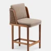 Throne Bar Stool - Rattan