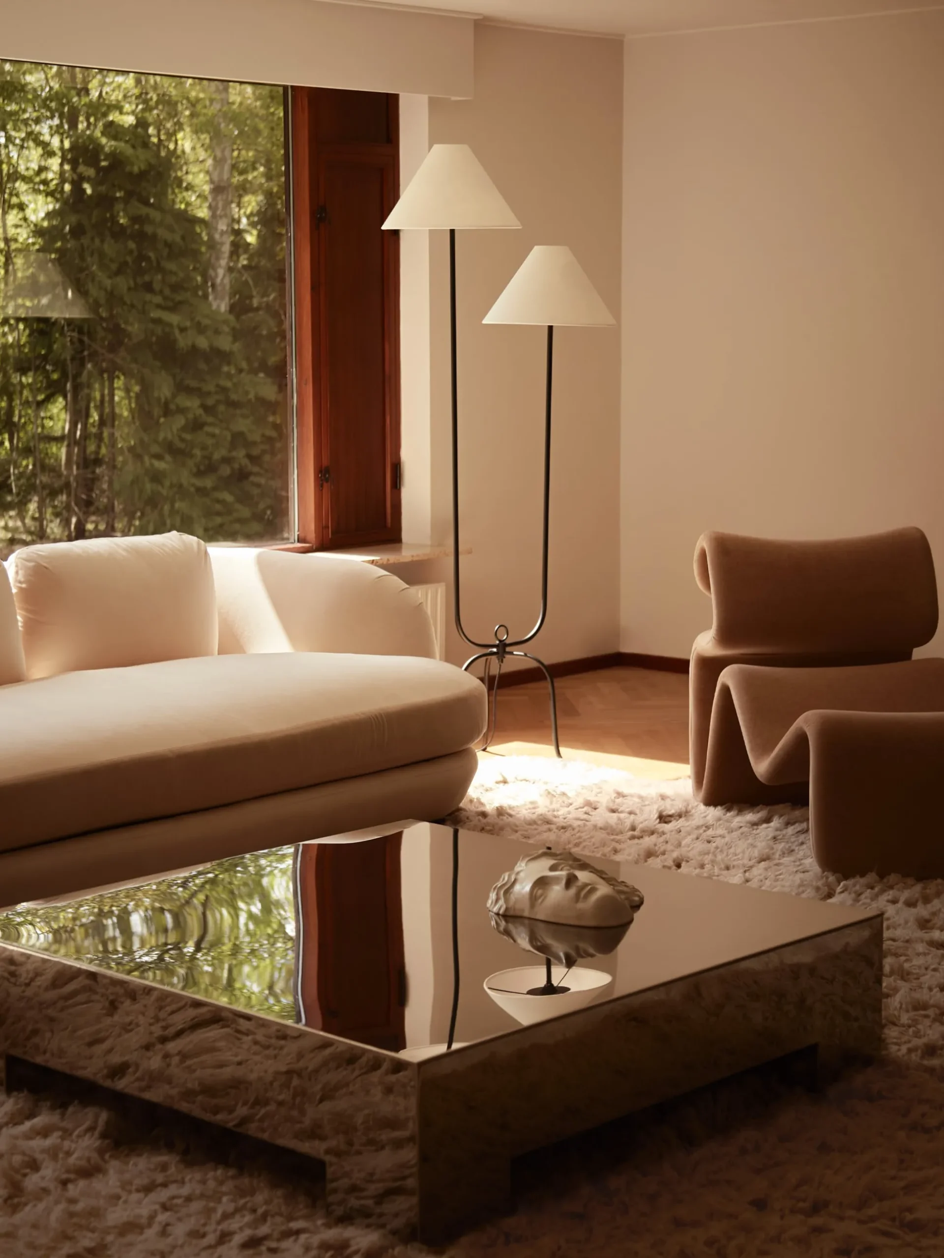 Tôle Sofa Table - 120 cm