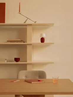 Torso Table Lamp Portable - Ruby