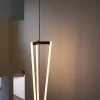 Tube Chandelier Satin Brass