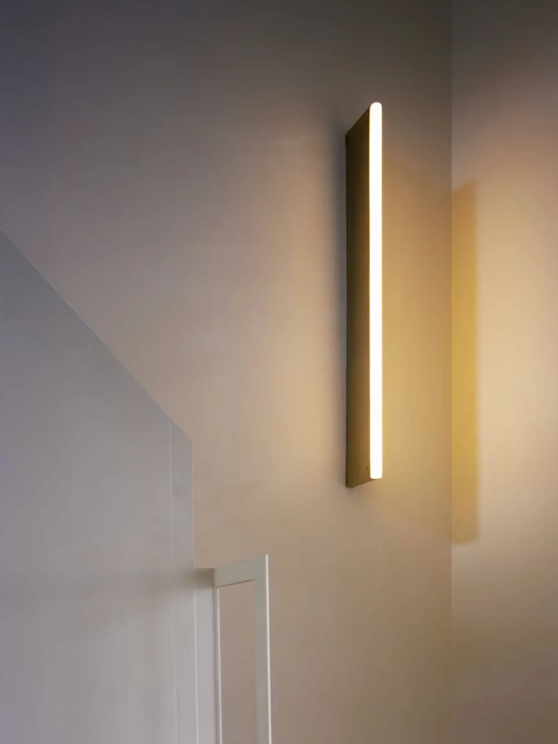 Tube Wall Light - Satin Brass