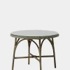 Victoria Exterior Café Table Round - Antique Grey