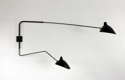 Wall Lamp with Two Rotating Arms