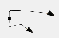 Wall Lamp with Two Rotating Arms