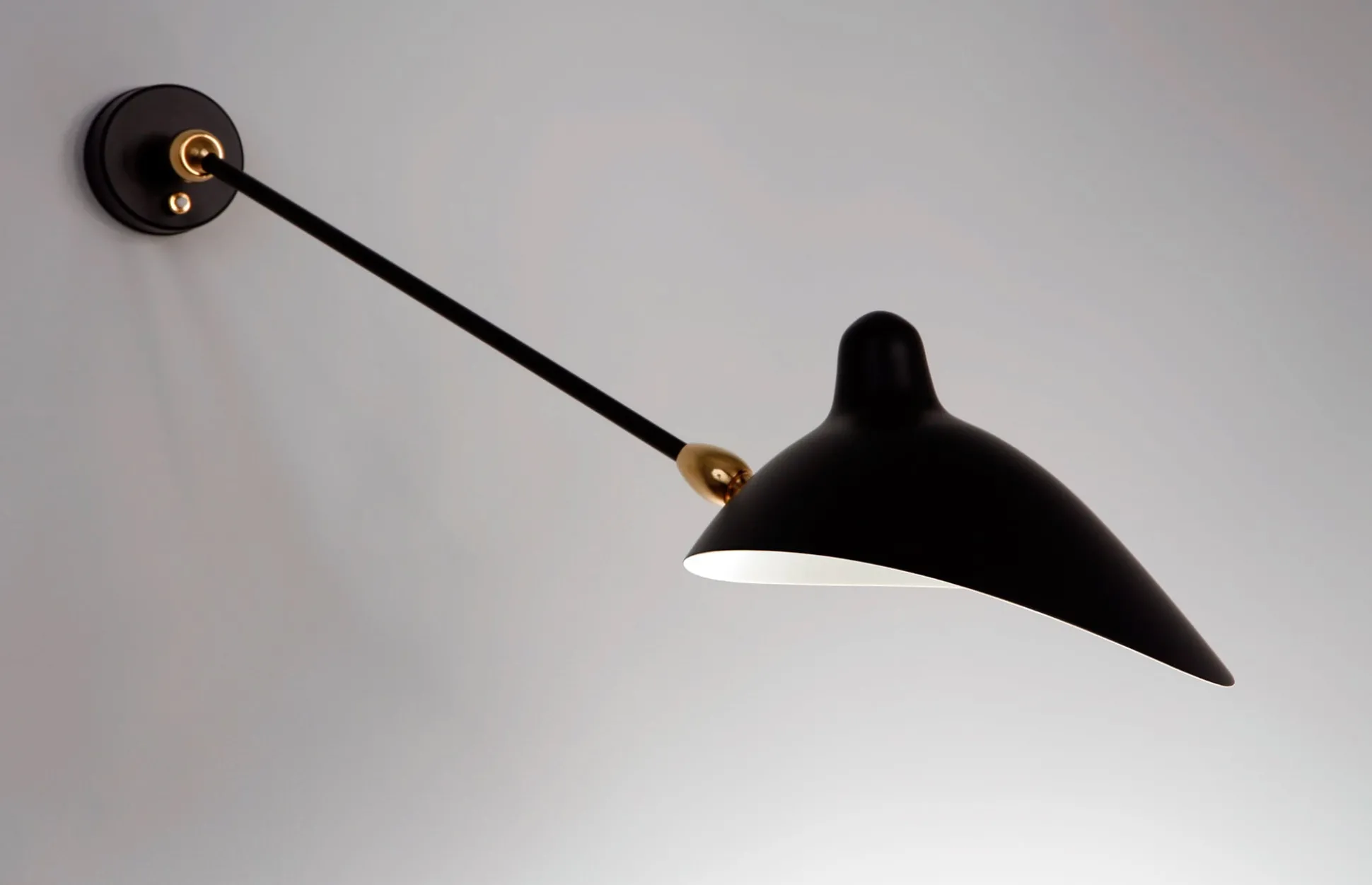 Wall Lamp with Two Swivels